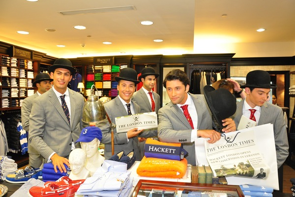 Opening of Hackett London